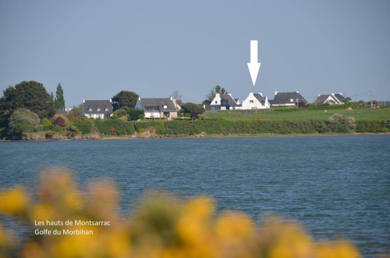 Séné Maison Golfe Du Morbihan - Vue Mer - Plage A 600M - 6 Chambres מראה חיצוני תמונה