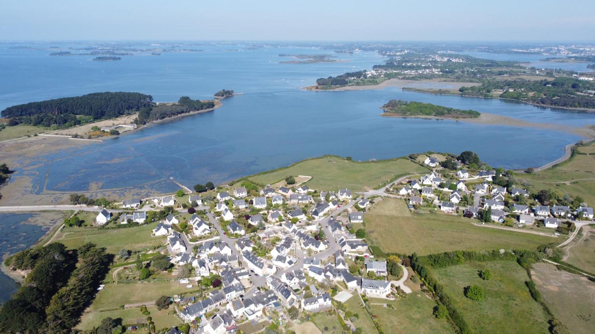 Séné Maison Golfe Du Morbihan - Vue Mer - Plage A 600M - 6 Chambres מראה חיצוני תמונה